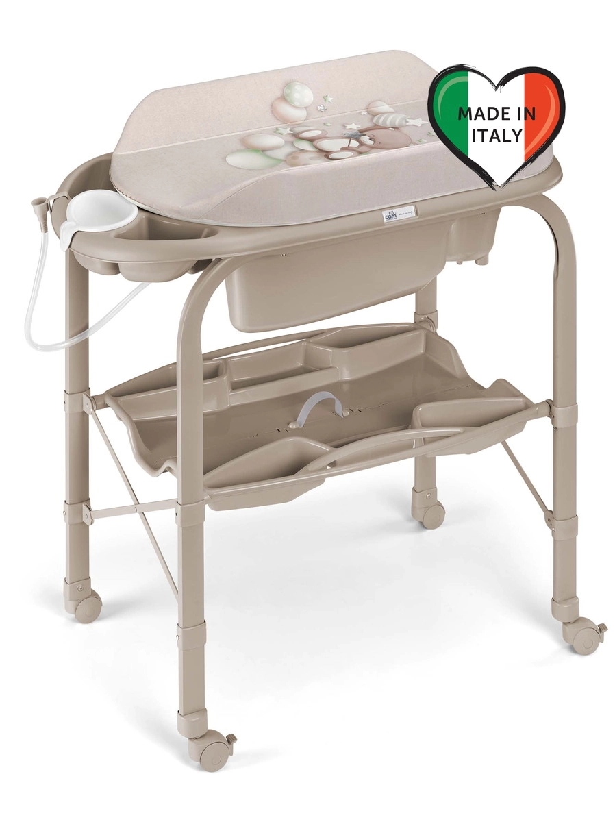 Пеленальный столик Cam Cambio 261 бежевый с мишкой zarw2u0hewowhmfrp32a2koafysh7bl7