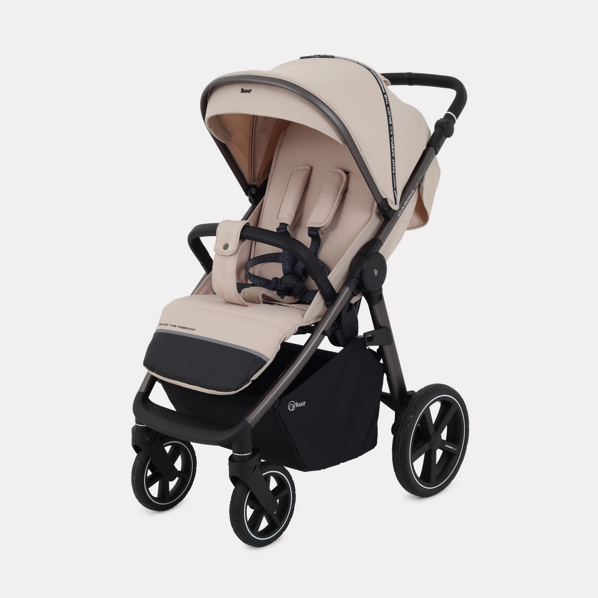 Прогулочная коляска RANT CASPIA 2.0 Beige 108134821-progulochnaya-kolyaska-rant-caspia-20-beige
