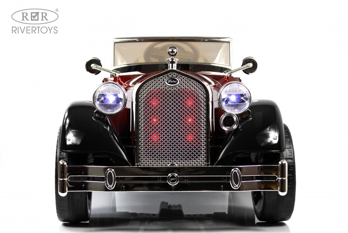 Детский электромобиль RiverToys X005XX красно-черный kc7ug6crr05qo0ev2jsoyn033fiwz1ch