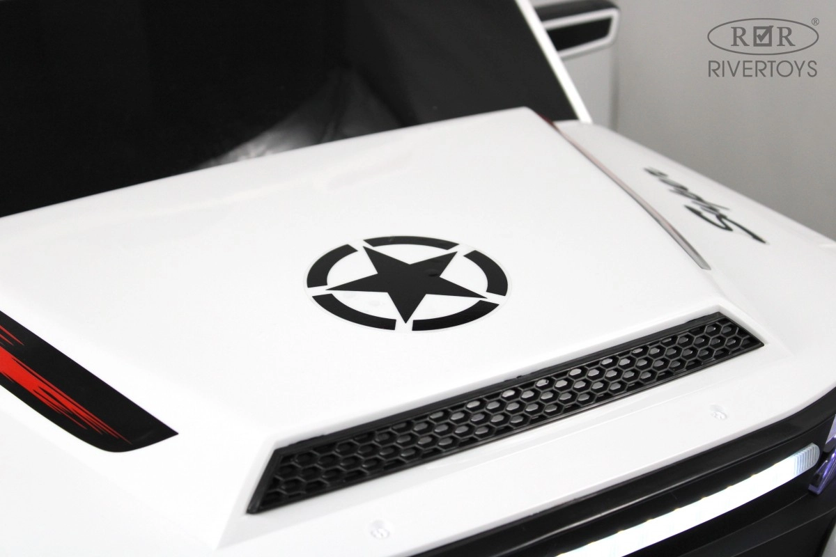 Детский электромобиль RiverToys X888XX белый zim08w83tpkle7wj750tguqv5trhtz66