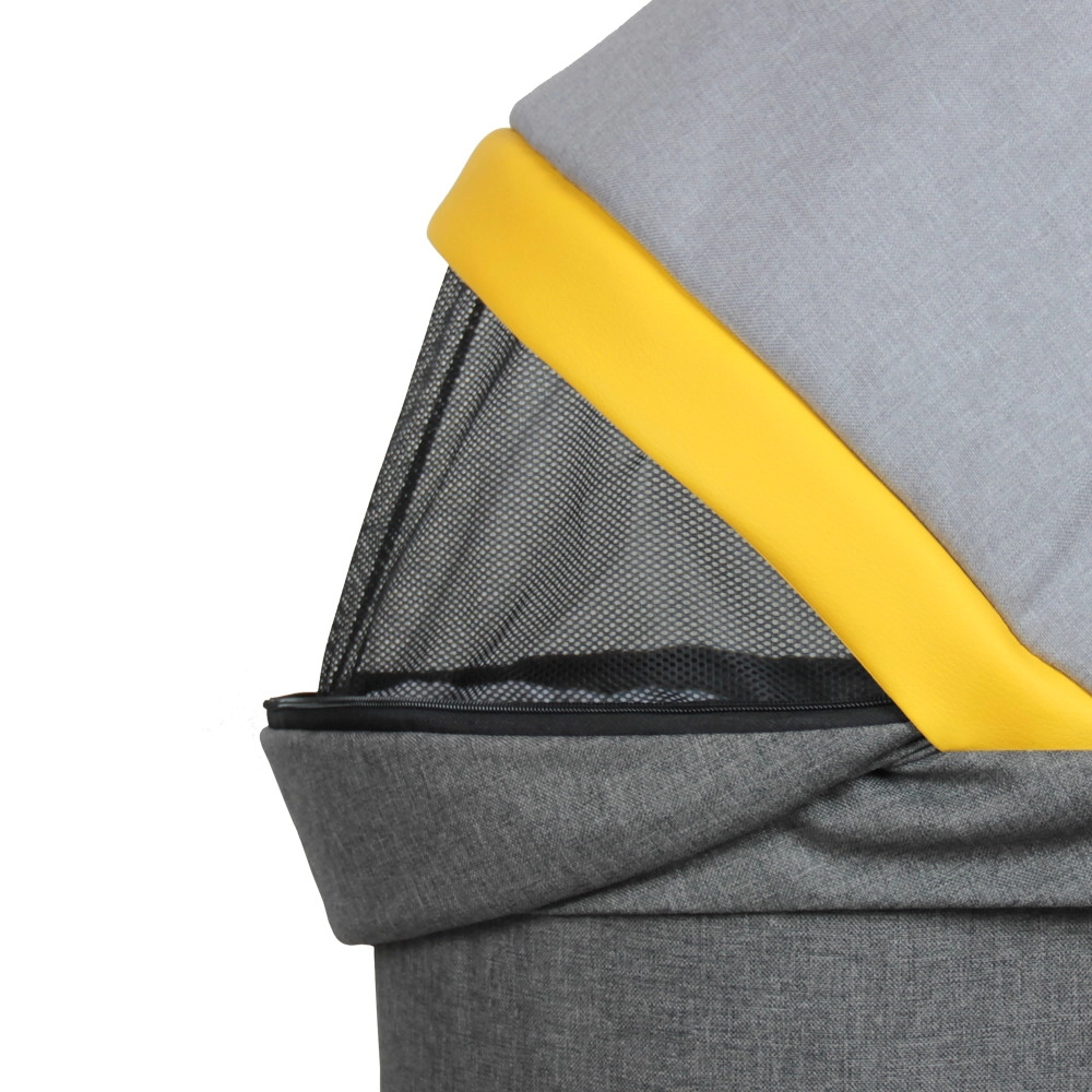 Коляска 2в1 Alis ALVARO т.серый+св.серый+желтая кожа dsgvvohmp2ngpio36mum9zx16shpab0l