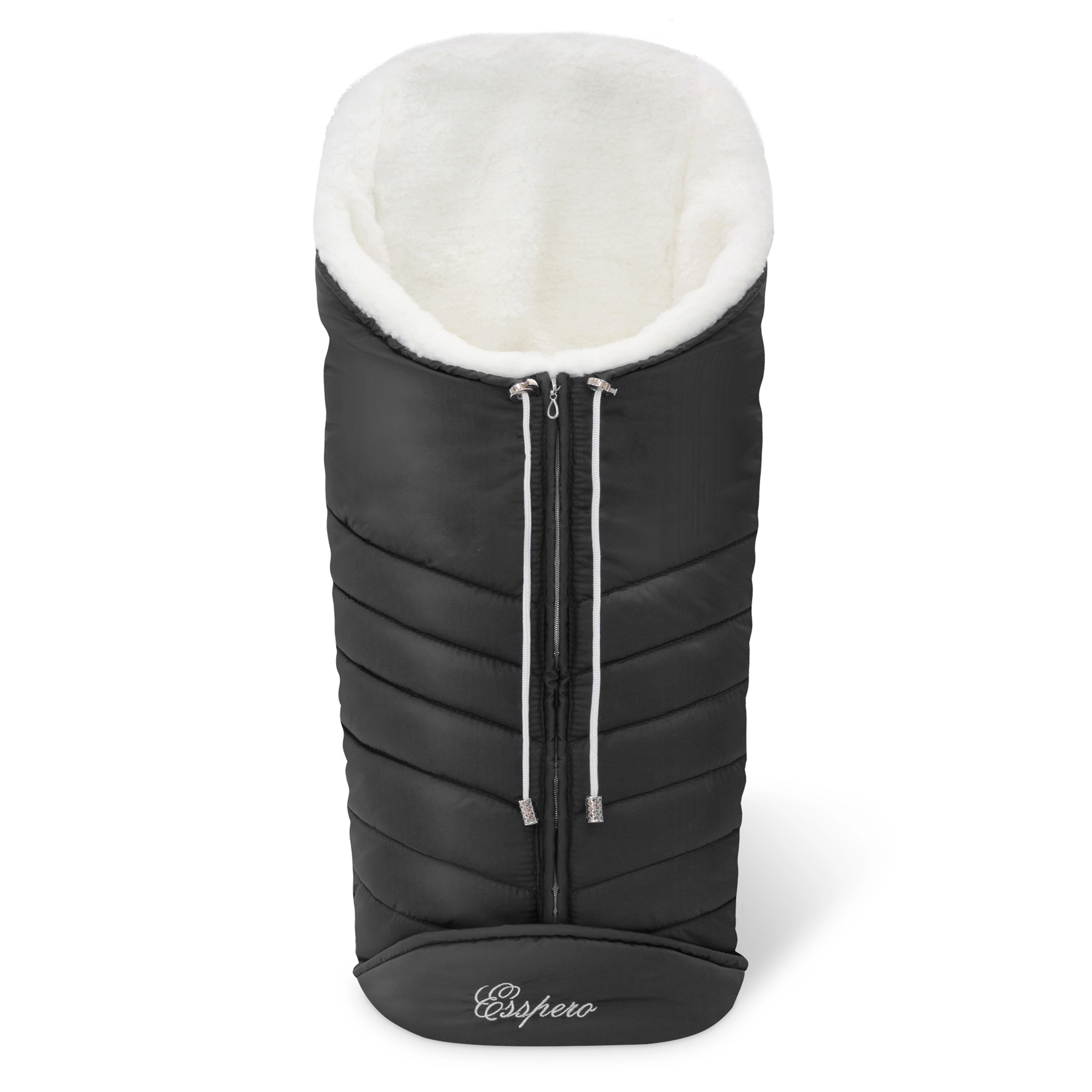 Конверт в коляску Esspero Cosy White (Black)