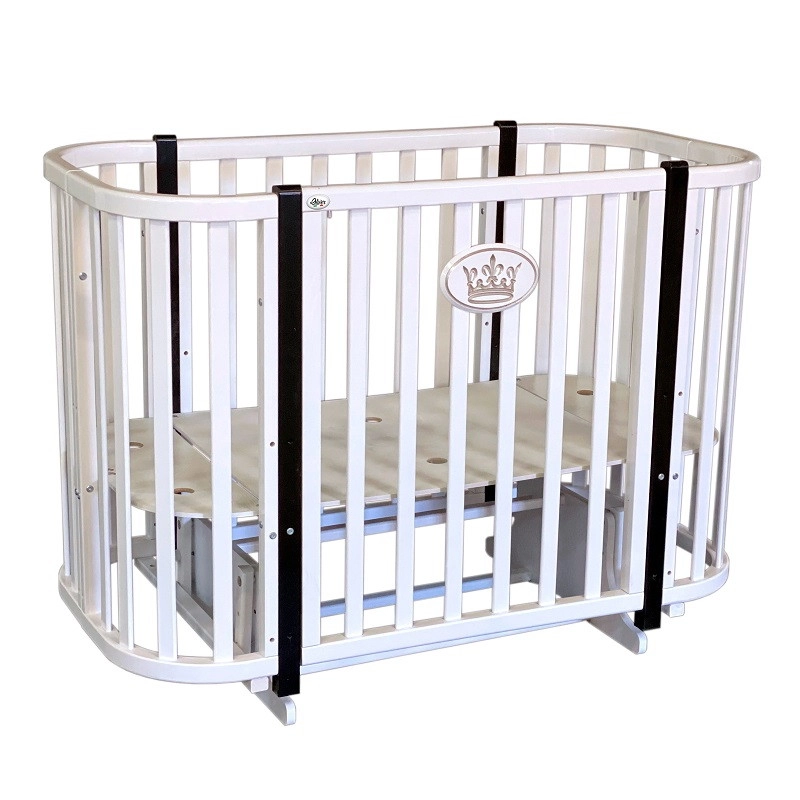 Детская кроватка Oliver Versale 4 поперечный маятник, колесо белый lve21h1johzjw84bsk6734r173bf3n16