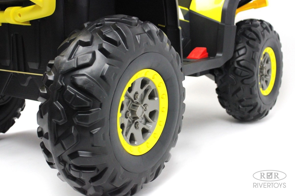 Детский электроквадроцикл RiverToys H999HH жёлтый en86lep2fdncet43o5552q0n0h8oqk18