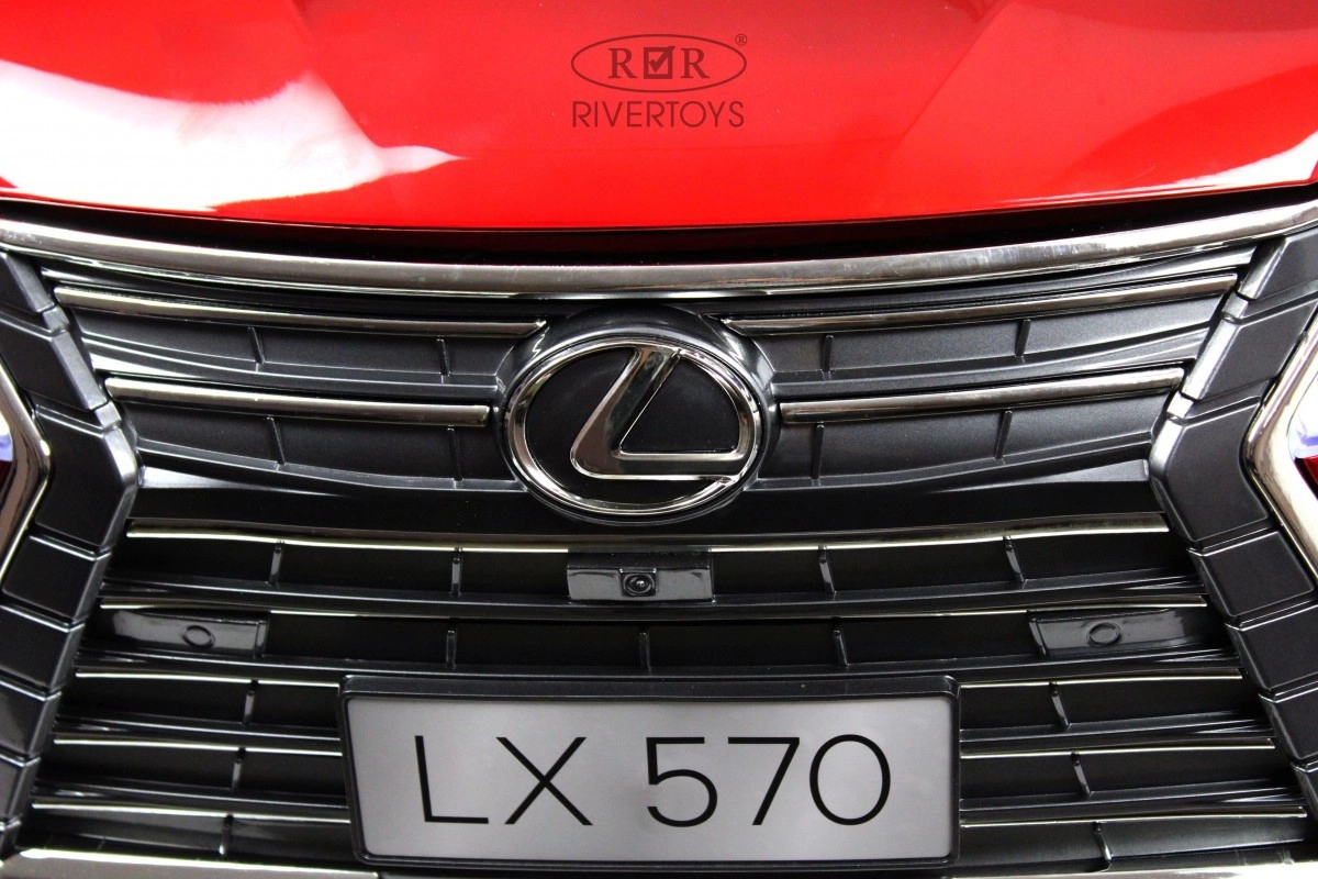 Детский электромобиль RiverToys Lexus LX570 Y555YY красный глянец wydqico8kfudt7wmx0bgp6tfujhzxo4s