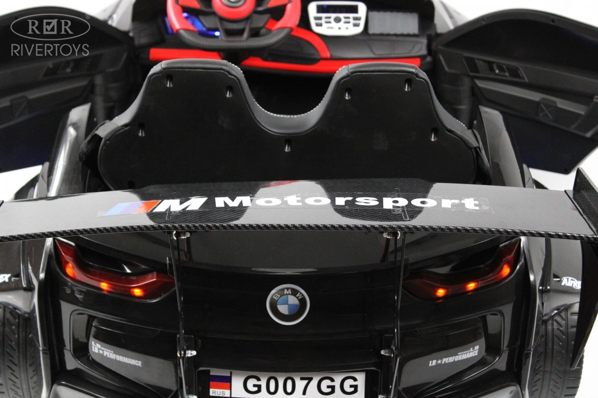 Детский электромобиль RiverToys G007GG черный lkyd77o60x93fn294i112hsg44y816bs