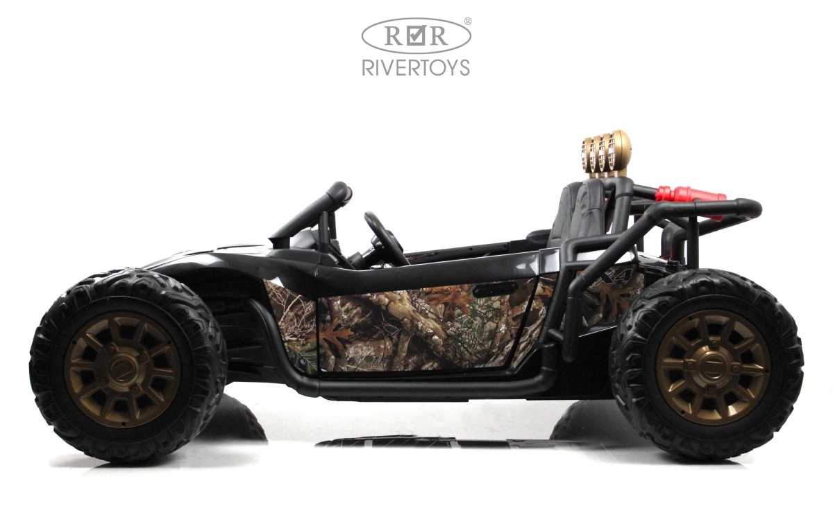 Детский электромобиль RiverToys JS3168 черный 6uboan51s5ljzbqnsh03detaay58ds4w