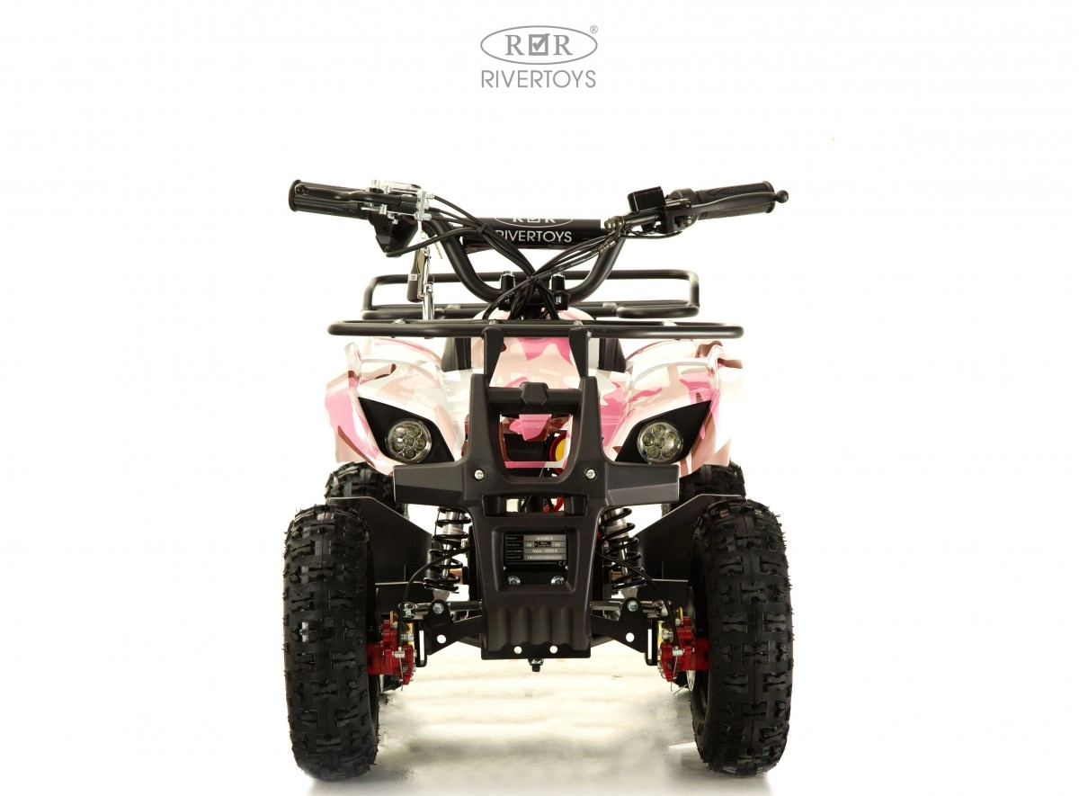 Детский электроквадроцикл RiverToys ANRI розовый камуфляж zju3c32ut61zrax5m7uvci81y0wu0hqh