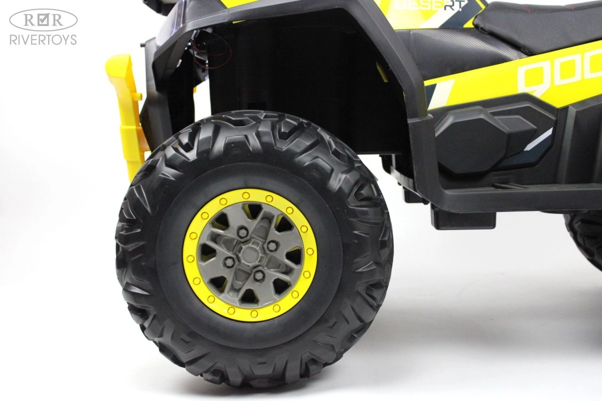 Детский электроквадроцикл RiverToys H999HH жёлтый j4042cn9kizeinh3grcc74fs8y3gew88