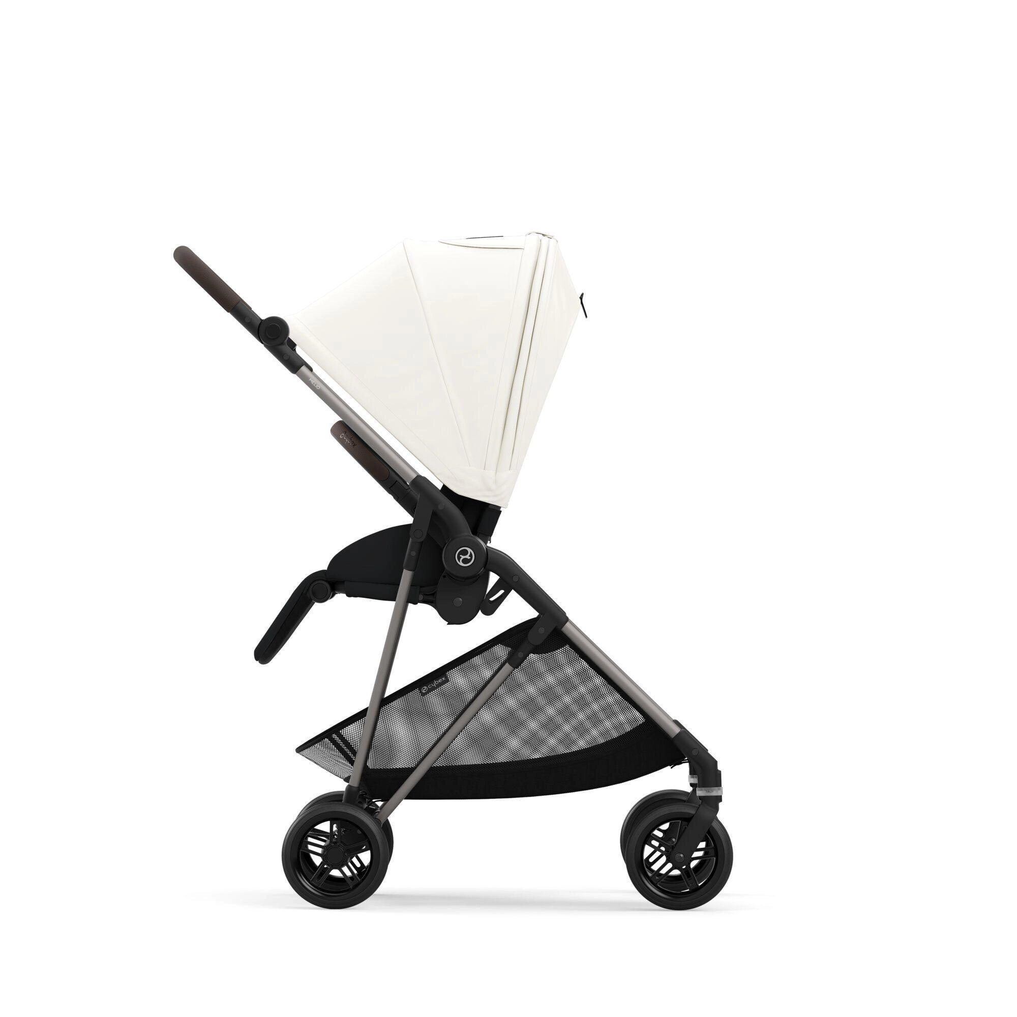 Cybex Melio прогулочная коляска Canvas White3