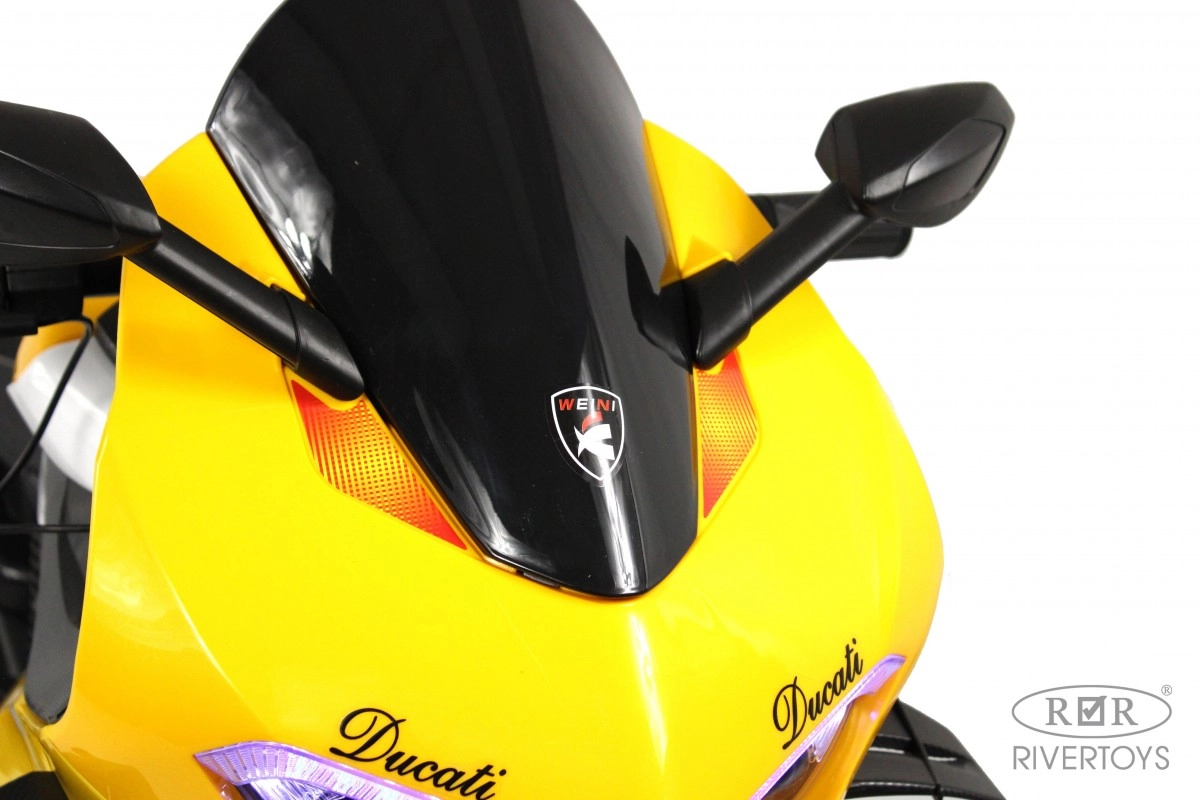 Детский электромотоцикл RiverToys М777БХ желтый 3ljtyyxj3u1p8f2xlqndc7tb71r63qir