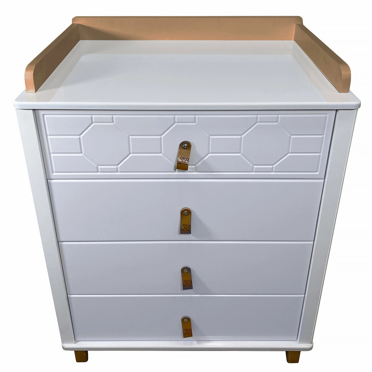 Пеленальный комод Sweet Baby Nuovo Белый/натуральный cjawne0bol0otn2dzogn3ihta3wg7lj9