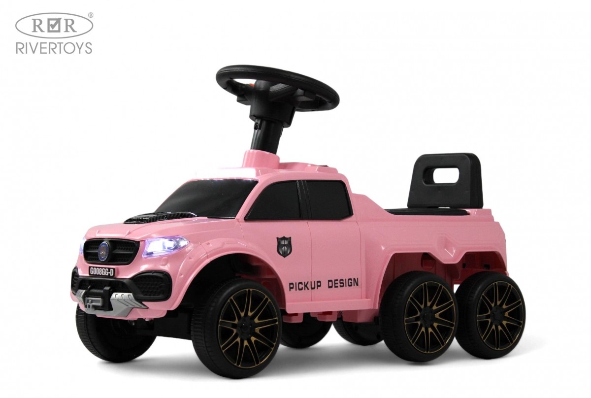 Детский электромобиль RiverToys G008GG-D розовый en31lc0b16m0sjpc8rturfibyca8429p