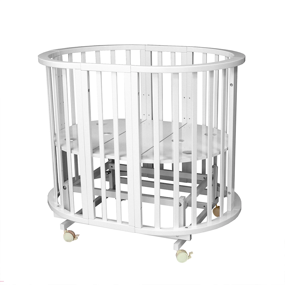 Детская кроватка Красная звезда (Можга) Паулина С 322 (маятник) Белый 108126835-detskaya-krovatka-krasnaya-zvezda-mozhga-paulina-s-315-mayatnik-belii