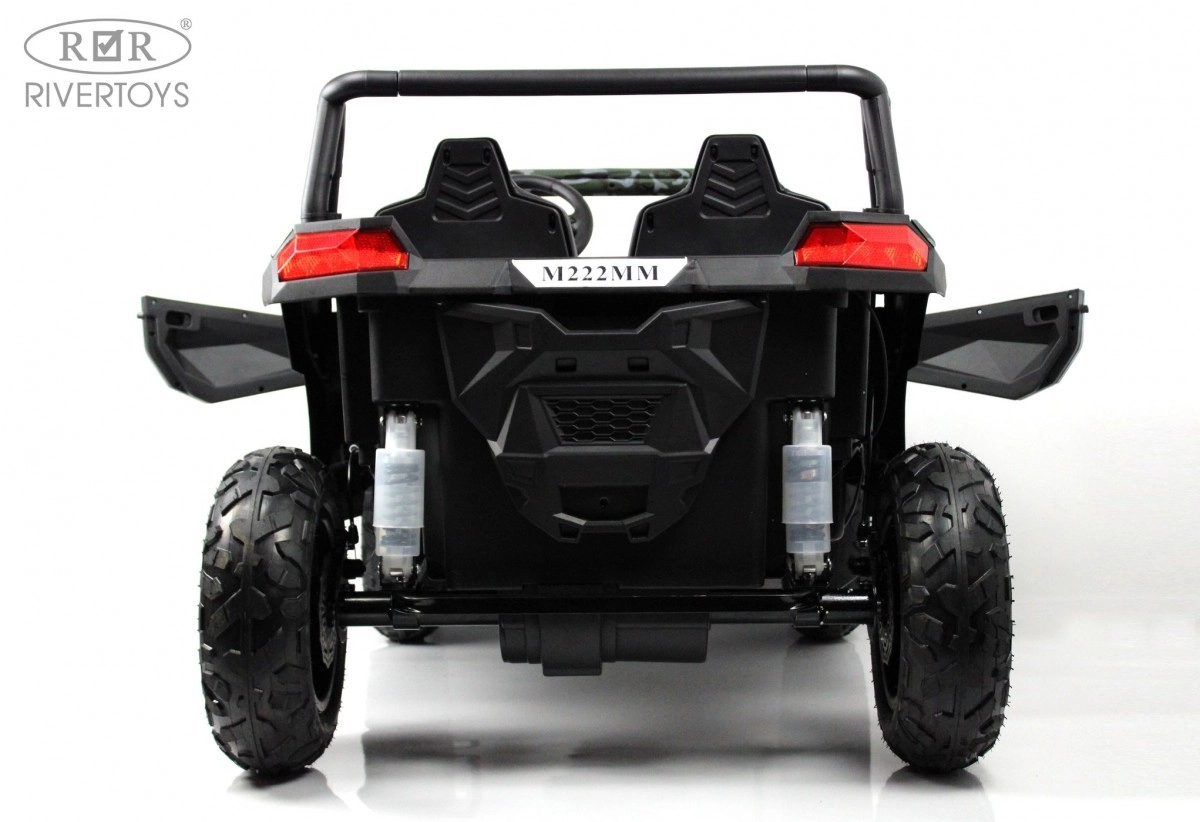 Детский электромобиль RiverToys M222MM зеленый камуфляж 0whp325u5oxy48m3euc4apw02yr7rify