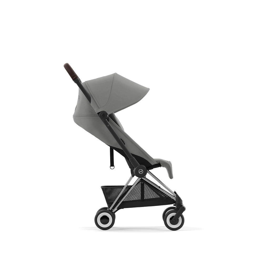 Коляска прогулочная Cybex Coya шасси Chrome Brown доп