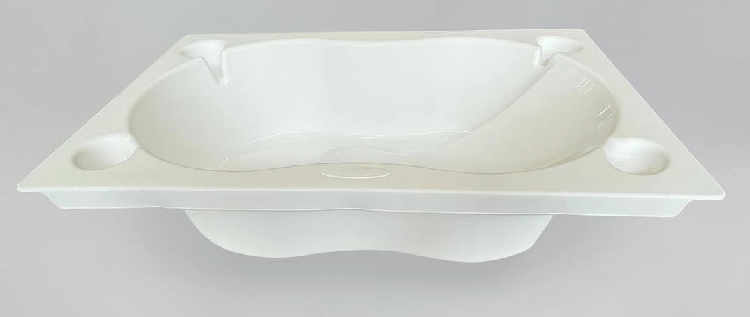 Ванночка для купания BabyLand by RAL-GOM Athena Белый с открытыми углами gk4a19ogzhfosmozcx2kjo3wiojhnw77