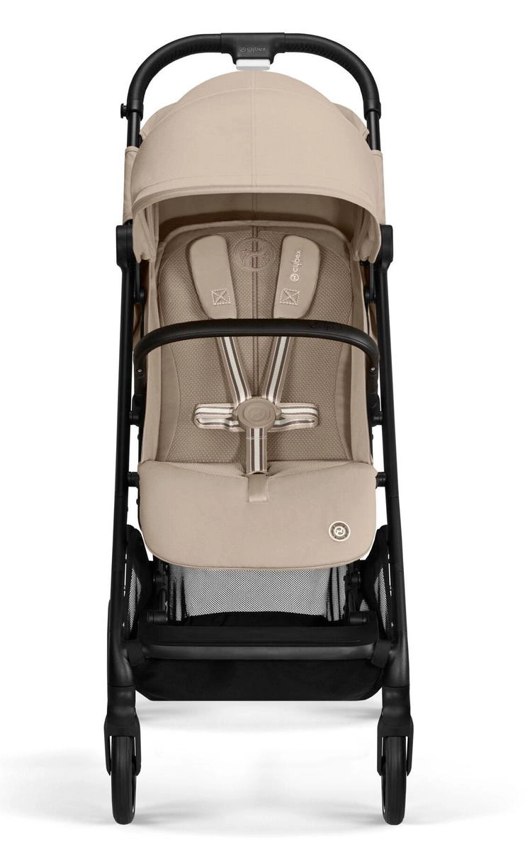 Прогулочная коляска Cybex Beezy Almond Beige с дождевиком и бампером iok6iu13gg392gqyo6tthcg57hp2kivf