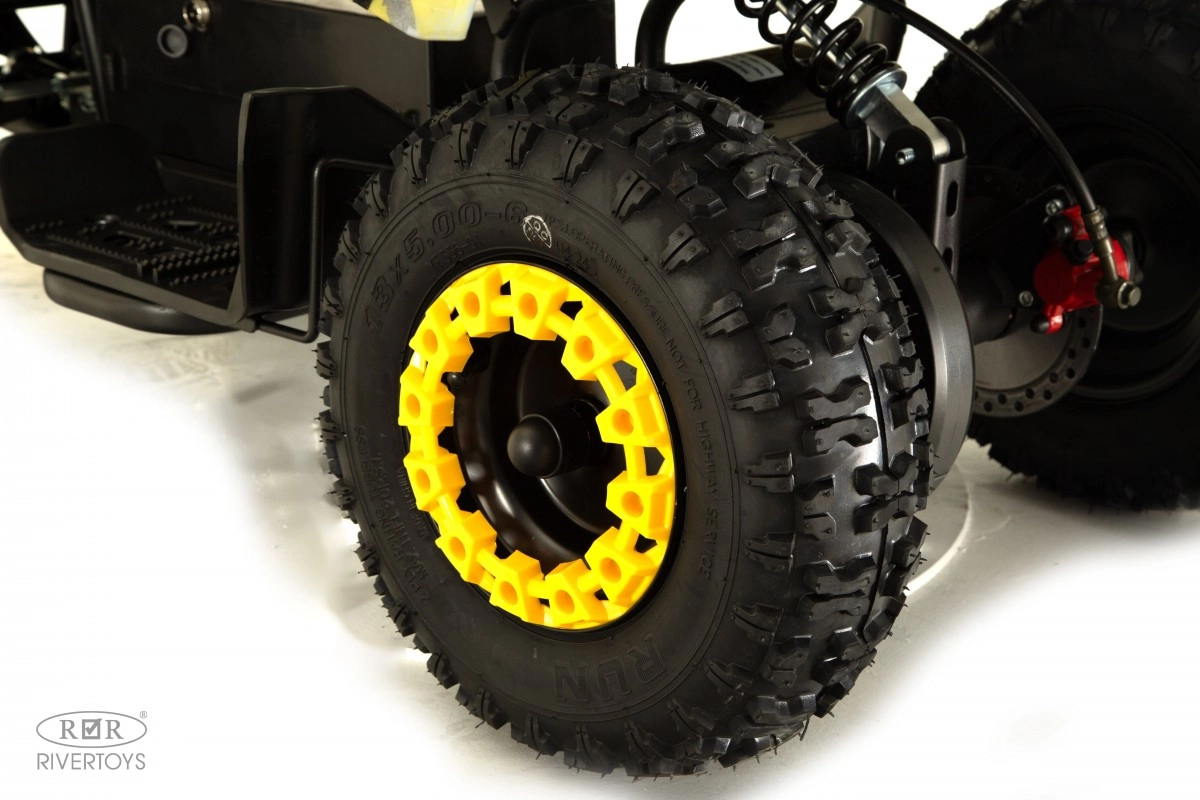 Детский электроквадроцикл RiverToys TIKI желтый спешл u6wnzk3chvgwoo3f4nni3es4jq3hvbq5