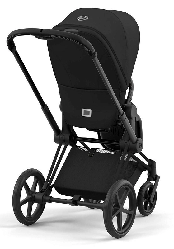 Коляска 2 в 1 Cybex Priam IV Matt Black complete Sepia Black10