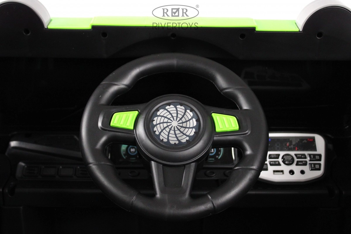 Детский электромобиль RiverToys М003БХ серый 530zf4usiupnjal02i99gkxuoe7rco7x