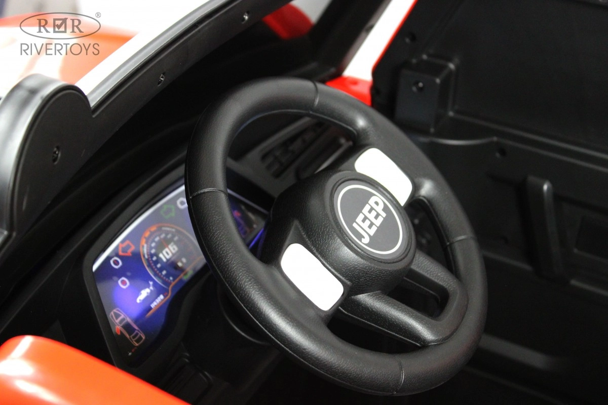 Детский электромобиль RiverToys E007EE красный k29rjoy1xv5nu550g8w0qrk45xx9wkua