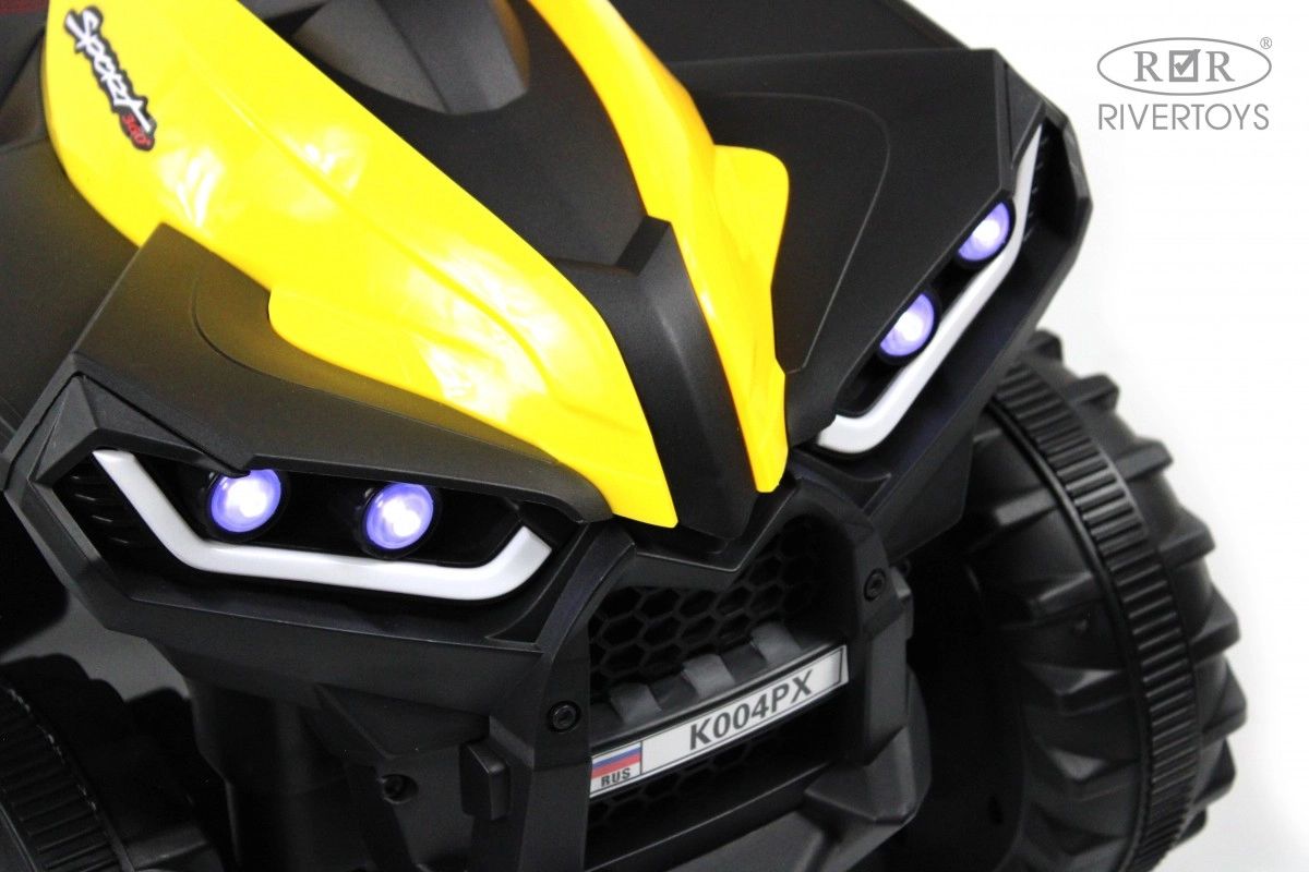 Детский электроквадроцикл RiverToys K004PX желтый dnepaw06517g5mry3z5itagstswgcz8l