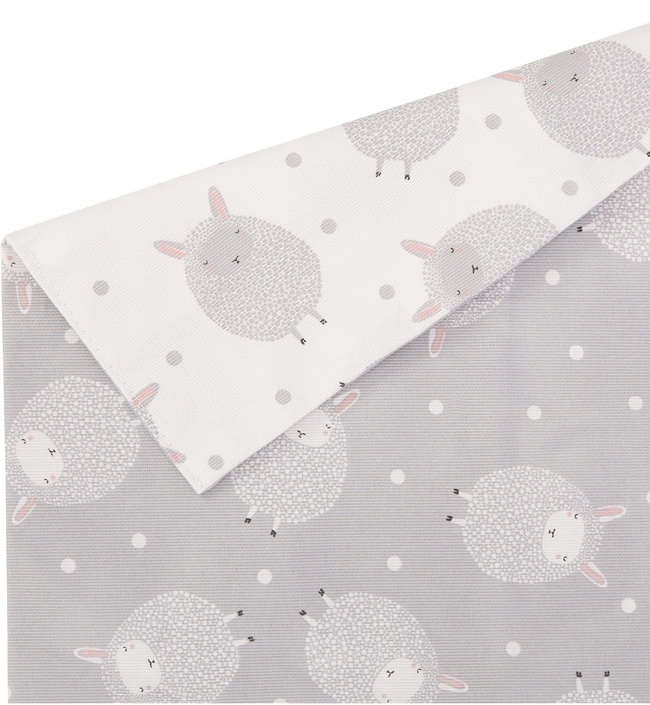 Комплект белья из 4-х предметов Schardt Little Sheep серый pkv9s2bnhpv9vwlfxzq9c4oemag3xlgh