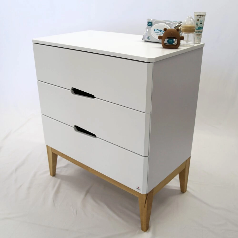 Комод ANTEMI Mia Light (Белый/Дерево)