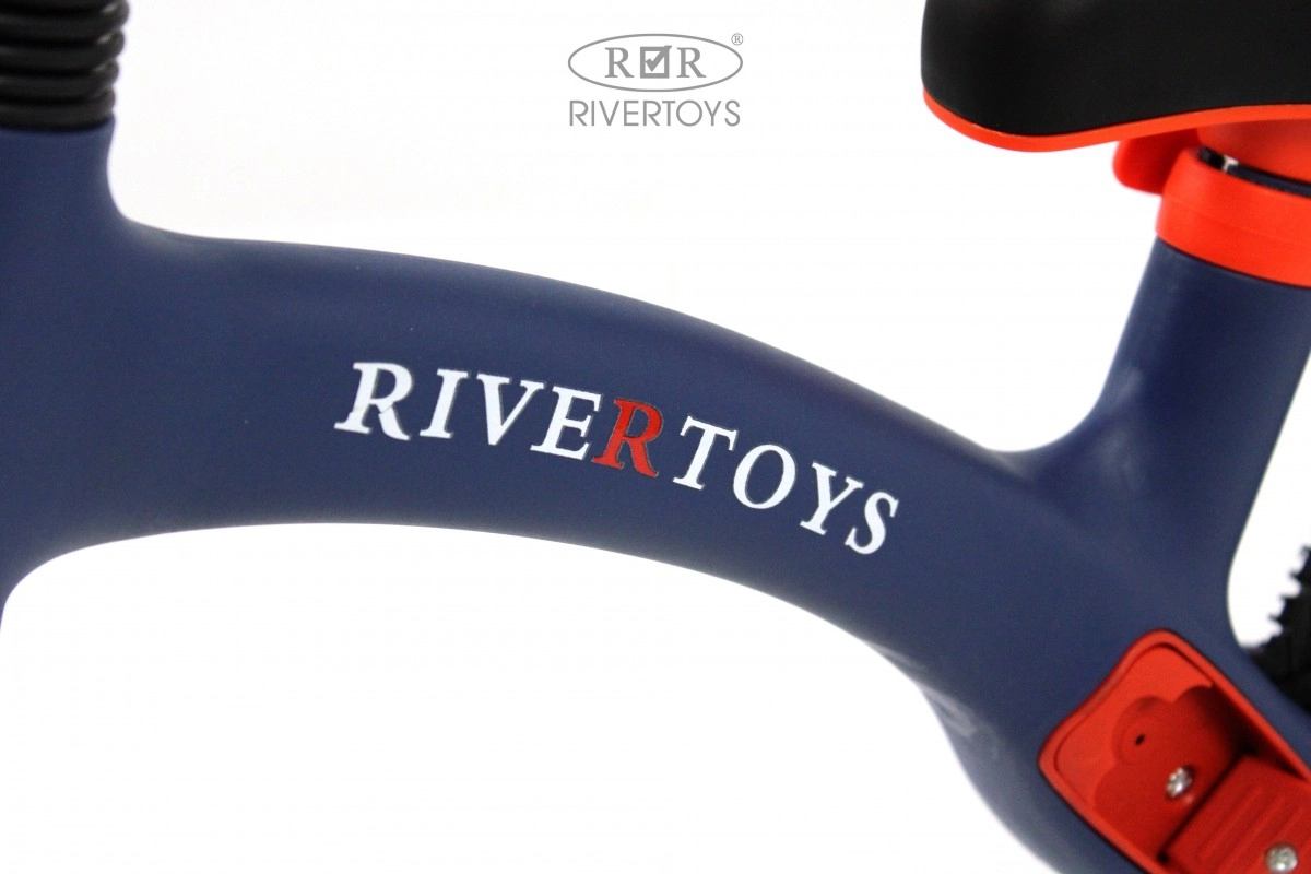Детский беговел RiverToys HB-001 синий 4jzonodzxsm39pb0w3j2zaajzzm5cvuv