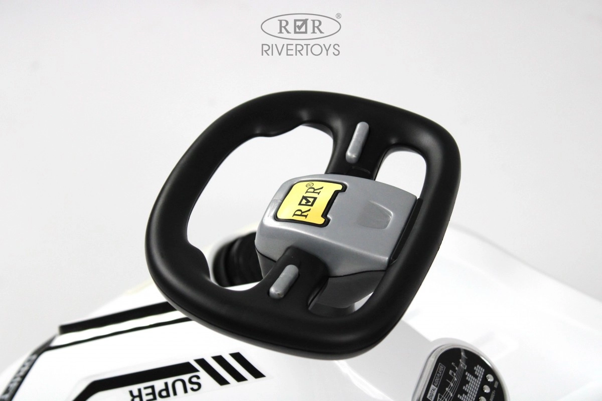 Детский электромобиль RiverToys K009PX белый dklop0gdjhmg16nnsulpbv694env8oa4