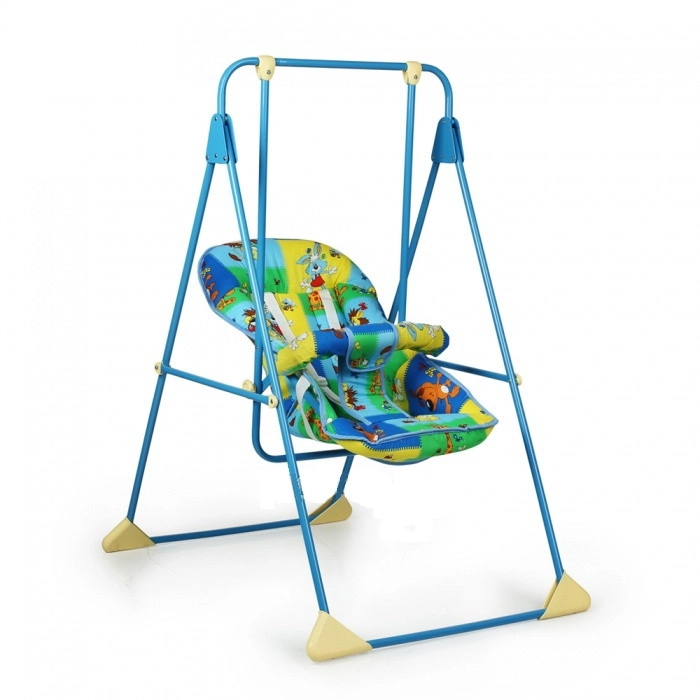 Детские качели Globex Ветерок Люкс синий 2o4bq5ekal01dyv9i9hnjmcvbuaea3e9