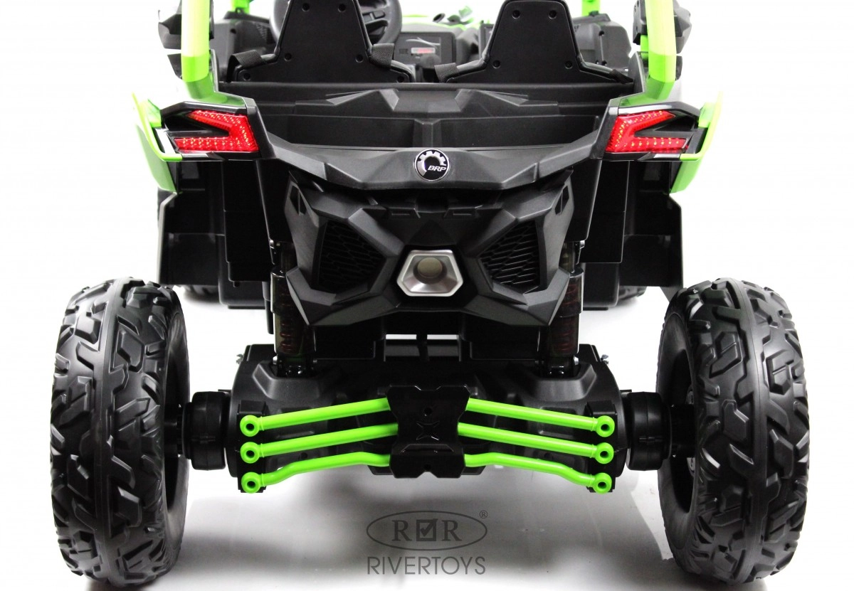 Детский электромобиль RiverToys BRP Can-Am Maverick Y111YY зеленый u28ky390po2h4cl0w0hcmuu73p237u06