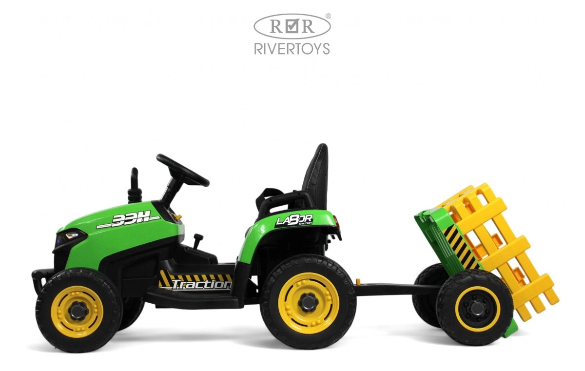 Детский электромобиль RiverToys K111KK зеленый i1wxac3s2u8ae83t6yn46brg149cu819