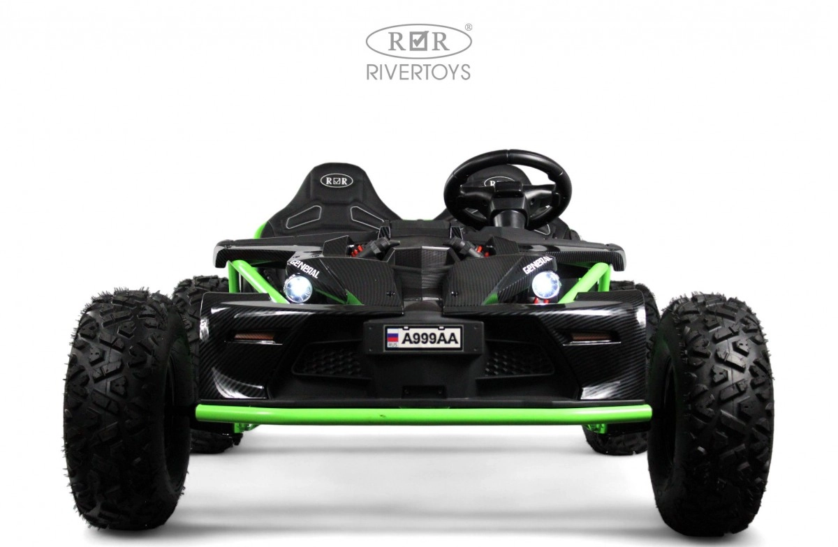 Детский электромобиль багги RiverToys A999AA зеленый vkujb7iwiu1xkyn261gbu9gghypsqbip