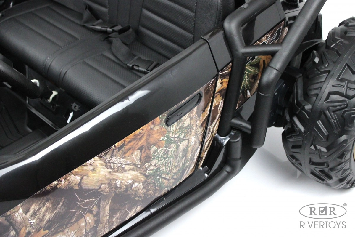 Детский электромобиль RiverToys JS3168 черный 322sjvg0x6uio4t09v6yg02ghp1jc447