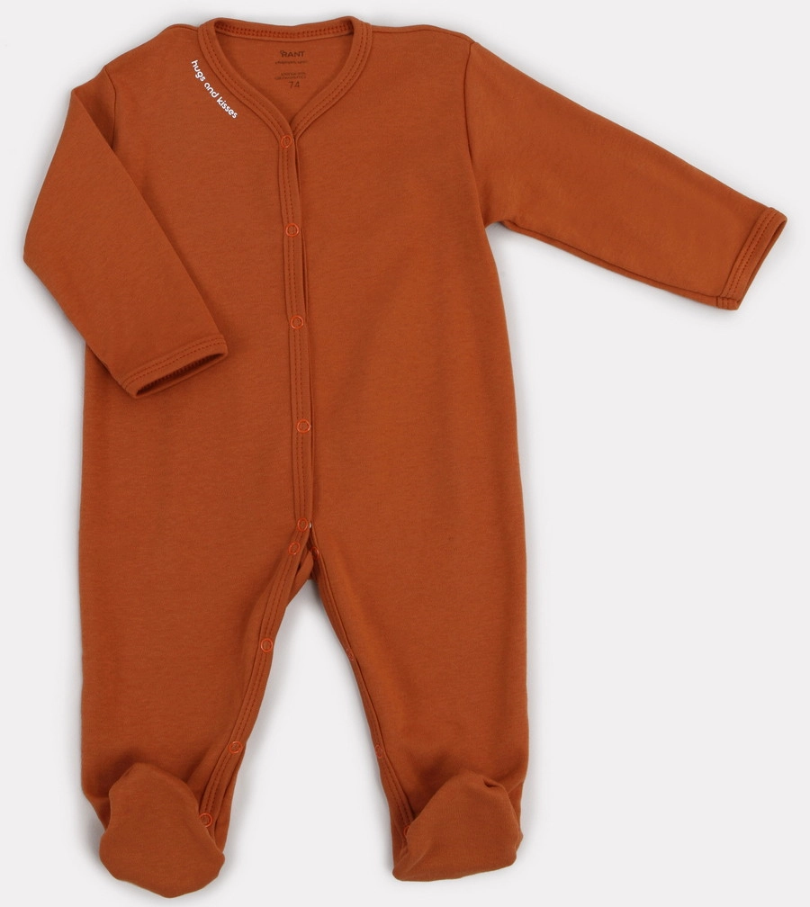 Комбинезон Rant Hugs and Kisses 2 шт 68 Curry Brown 0qhewjdop4361nfu1uk348uyie0hm4jb