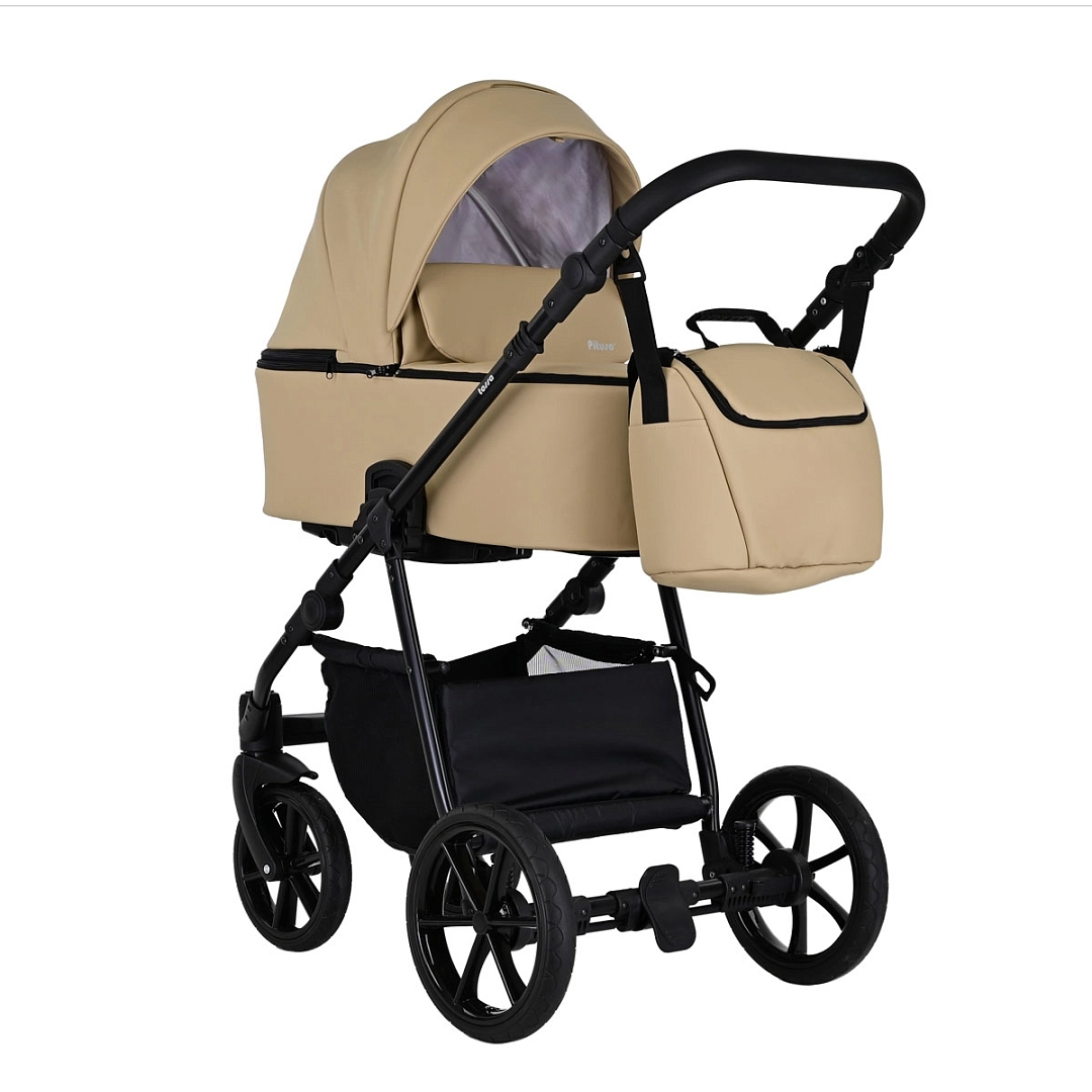 Коляска 2 в 1 Pituso Tossa Кожа (Camel)