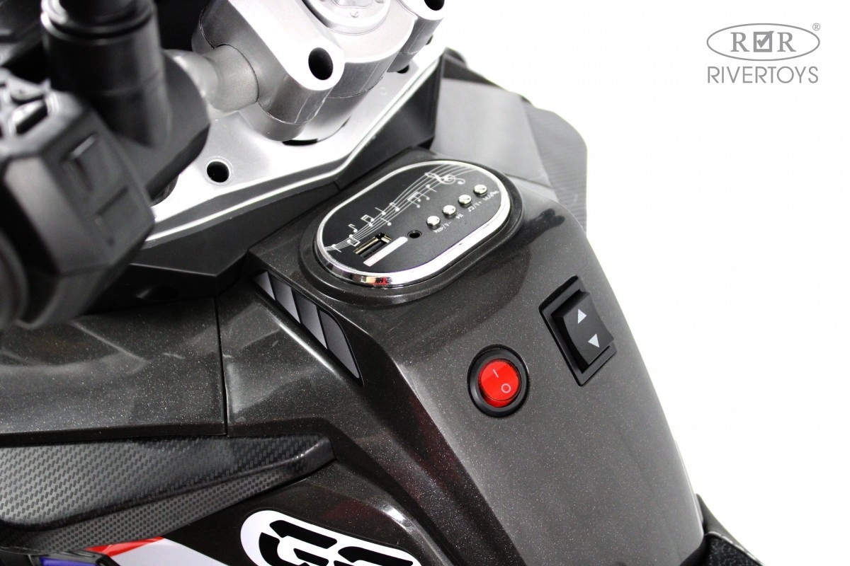 Детский электромотоцикл RiverToys М008БХ серый 7k6hb8q156h90qfvr7wqpngc08zf6q2e