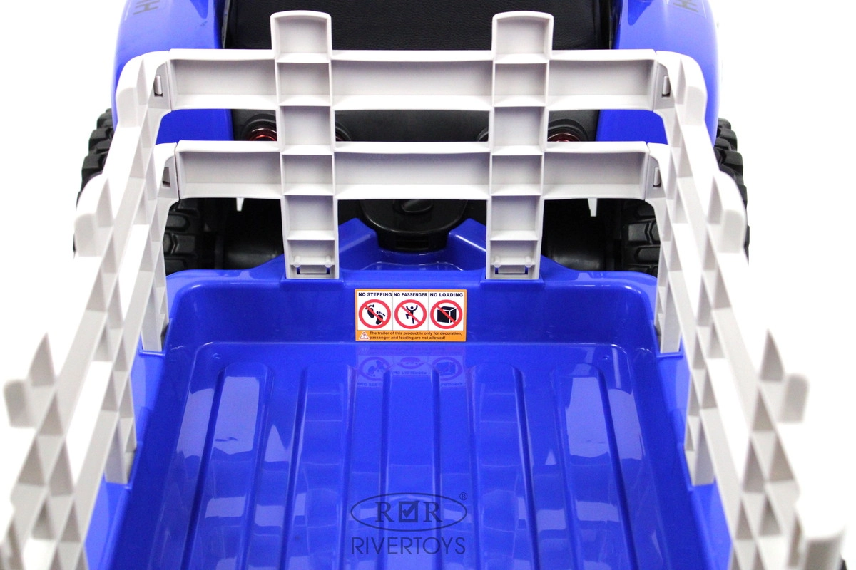 Детский электромобиль RiverToys Трактор H444HH синий 3ifp269yf33i30nnqutomcro02gck793