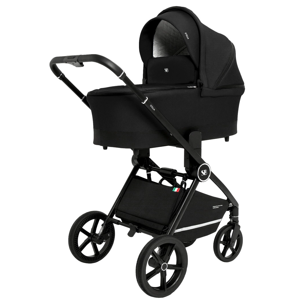 Коляска 2 в 1 Sweet Baby Stella (Black)