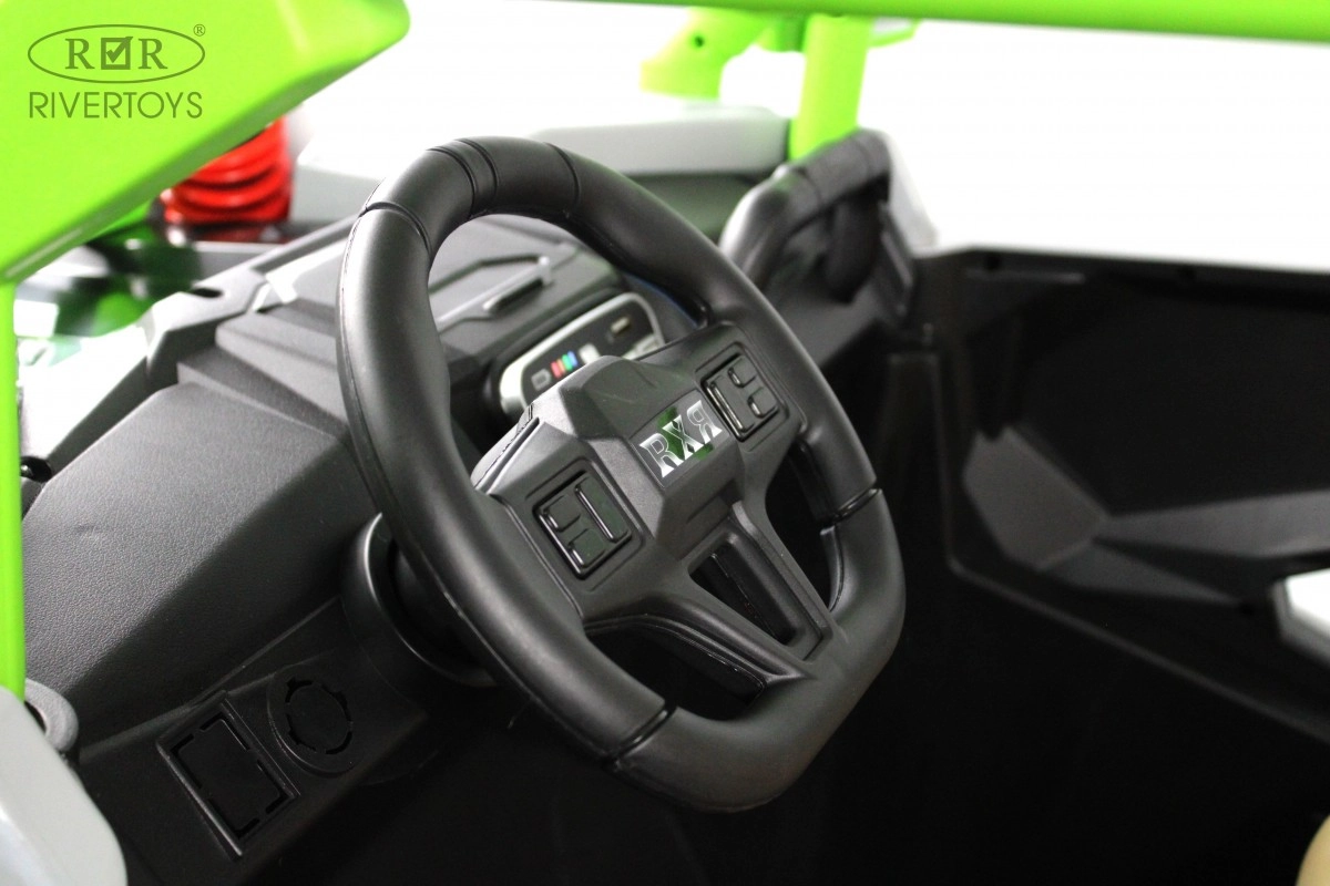 Детский электромобиль RiverToys E001EE серо-зеленый v5jwuze41o85isgpflsl6ammhseye8g0