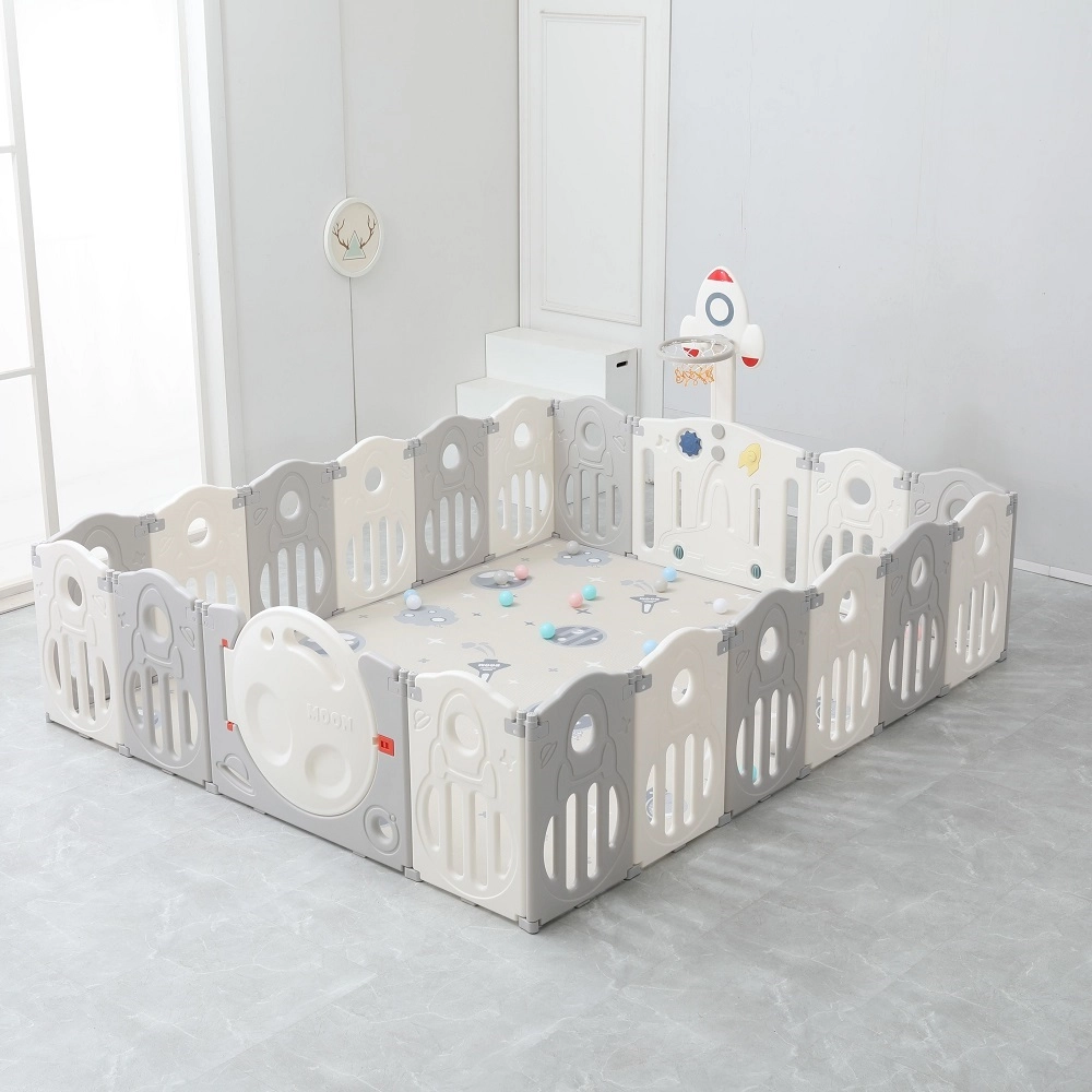 Манеж UNIX Kids SUPREME Space 200x240 Grey 108131715-manezh-unix-kids-supreme-space-200x240-grey