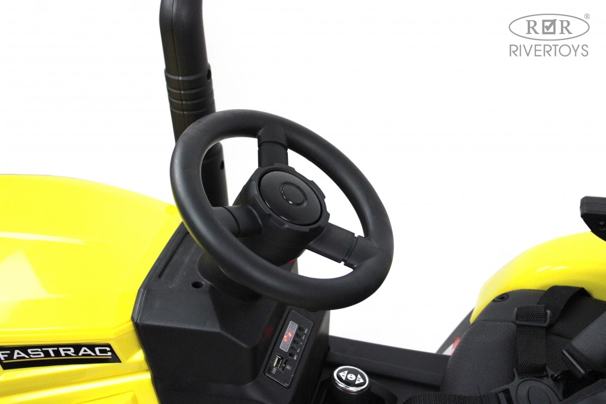 Детский электромобиль RiverТoys O555OO жёлтый u52mwt2lilz3m9gx2l8y0iroi2ghasm4