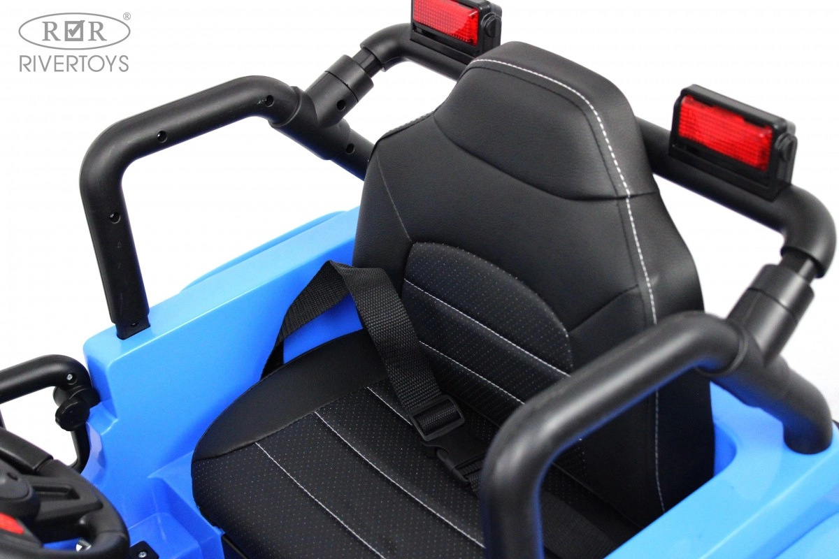 Детский электромобиль RiverToys T222TT 4WD синий izhnplp6doe0fxaukrl7tero37y9ipr8