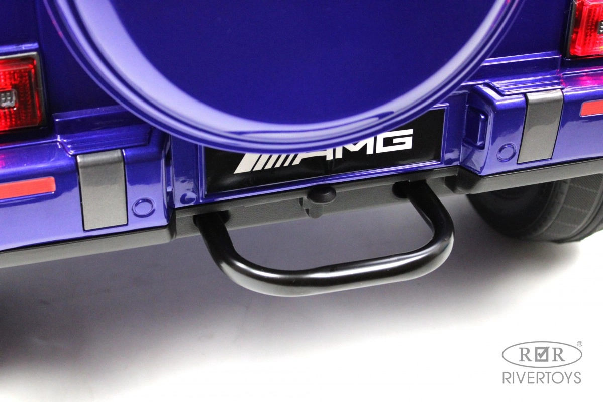 Детский электромобиль RiverToys Mercedes-AMG G63 4WD K999KK синий глянец iongbfkktosi13ydq2xulkjsbj8ep3y3