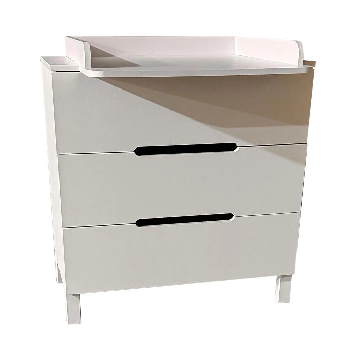 Пеленальный комод КЕДР Florencia (Белый)