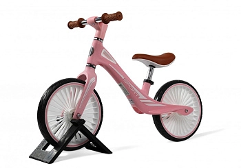 Детский беговел RiverToys HB-007-12 (розовый)