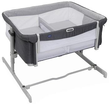Кроватка детская Chicco NEXT2ME TWINS (MAGNET GREY)