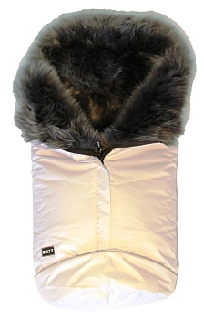 Конверт BOZZ с длинным ворсом (20-2015-25 Белый/Серый)